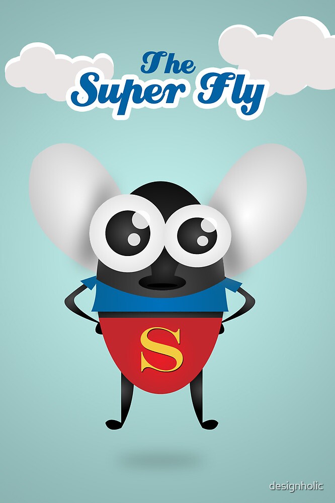 "Superfly" by designholic | Redbubble