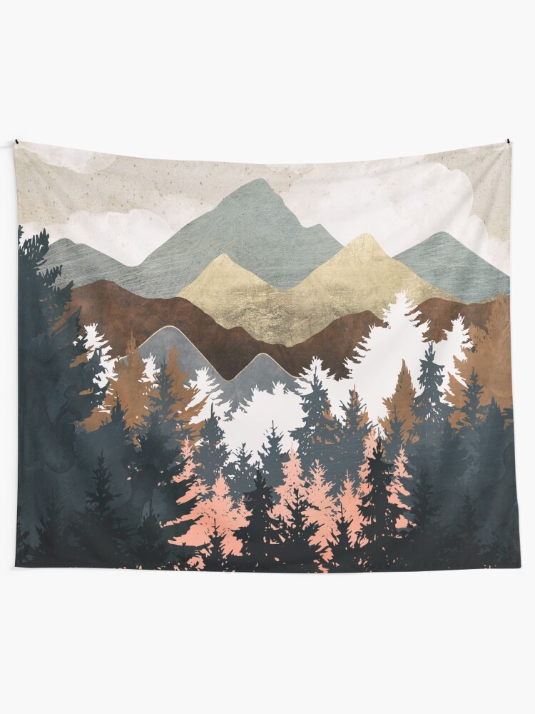 Alternate view of Forest View Tapestry