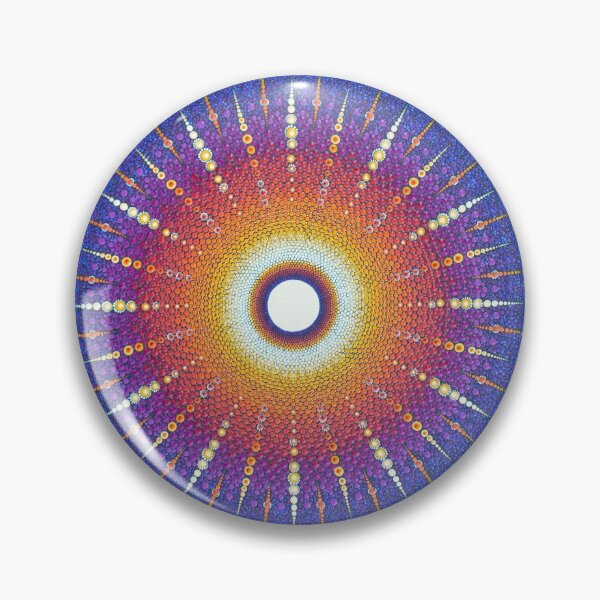 Item preview, Mandala on canvas designed and sold by viodots.