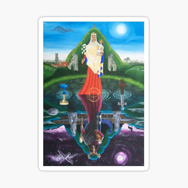 Artikel-Vorschau von Dame von Glastonbury / Dame von Avalon, designt und verkauft von Nic Phillips Sacred Art.