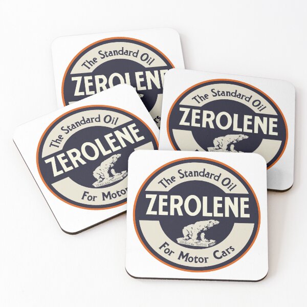 Item preview, Zerolene Motor Oil vintage sign reproduction designed and sold by htrdesigns.