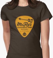 McFlys Reparaturen - Orange Tailliertes T-Shirt