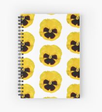 Theta Pansy Spiral Notebook