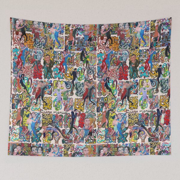 Item preview, Tango dancers and graffitis 2 designed and sold by Diego Manuel Rodriguez.