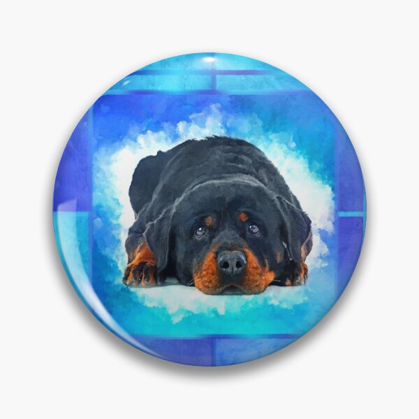 Item preview, Cute Rottweiler  - Metzgerhund  designed and sold by k9printart.