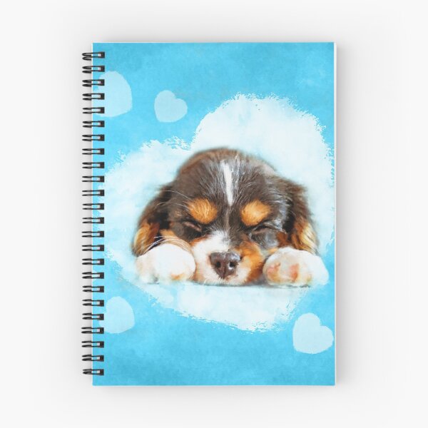 Item preview, Cavalier King Charles Spaniel Puppy designed and sold by k9printart.
