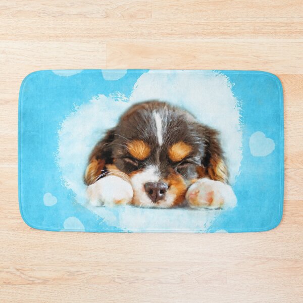 Item preview, Cavalier King Charles Spaniel Puppy designed and sold by k9printart.