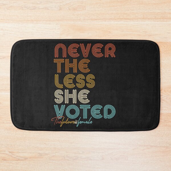 Item preview, Nevertheless She Voted Print. Feminist Graphic designed and sold by PackAPunch.
