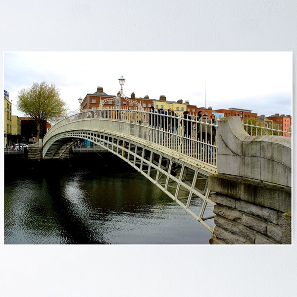 Item preview, Dublin - End of Ha'Penny Bridge designed and sold by rsangsterkelly.