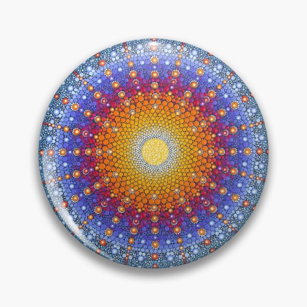 Item preview, Mandala on canvas designed and sold by viodots.
