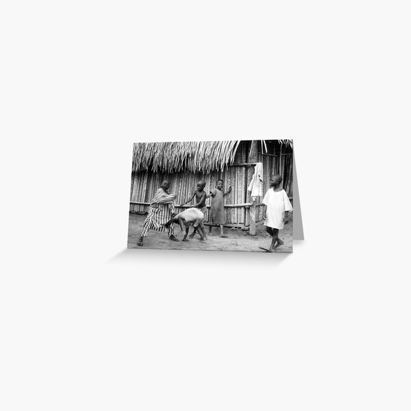 Kids at Play Greeting Card