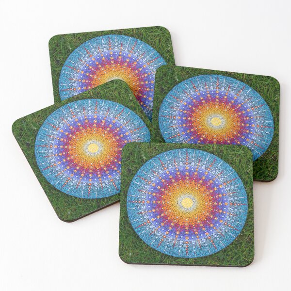 Item preview, Mandala on canvas designed and sold by viodots.