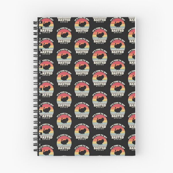 Item preview, Time To Get Basted Graphic. Retro Style Thanksgiving, Turkey Design designed and sold by PackAPunch.