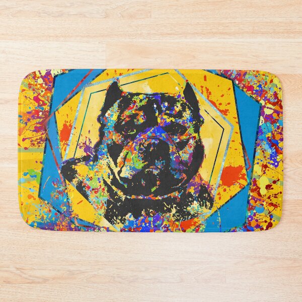 Item preview, American Bully Abstract Mixed Media designed and sold by k9printart.