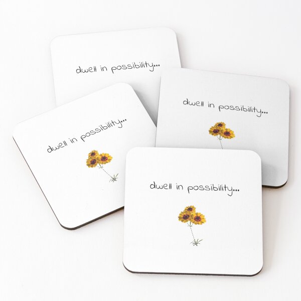 Item preview, dwell in possibility - Emily Dickinson designed and sold by bibliophan.