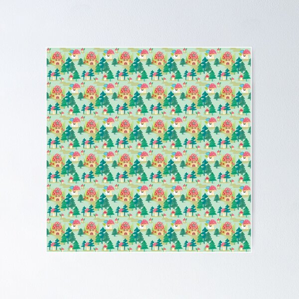 Item preview, Little mushroom houses in the forrest designed and sold by kslittleworld.