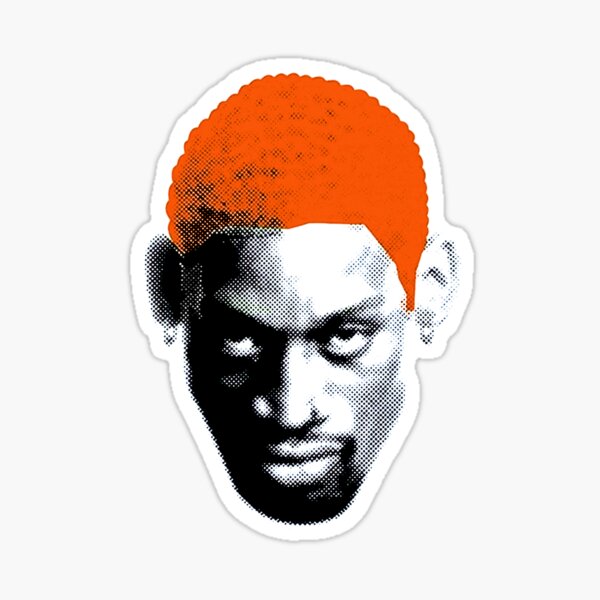 RARE New Dennis Rodman T Shirt Vintage 90s Rodzilla Sticker