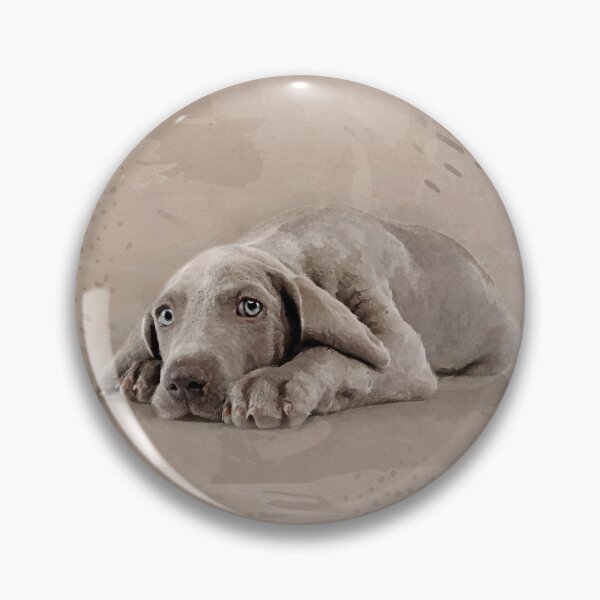 Item preview, Weimaraner puppy designed and sold by k9printart.