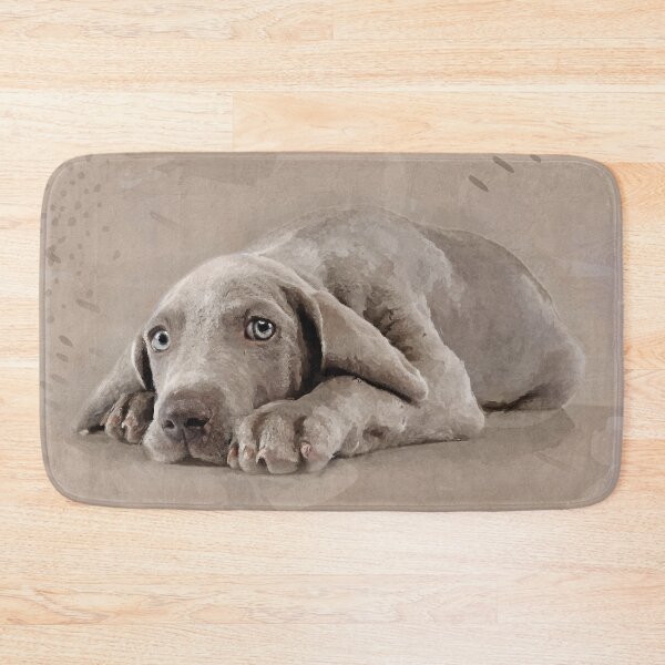 Item preview, Weimaraner puppy designed and sold by k9printart.