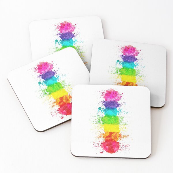 Item preview, Seven Chakra Watercolors - Vertical designed and sold by serenaking.
