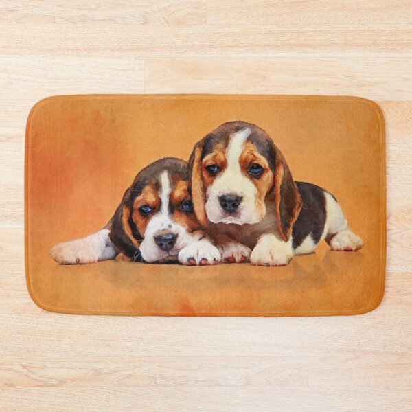 Item preview, Cute Beagle puppies designed and sold by k9printart.