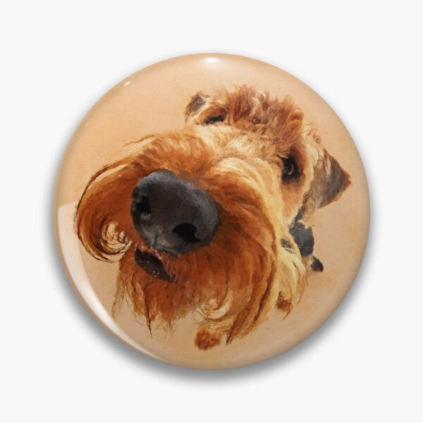 Item preview, Funny  Airedale Terrier  Digital Art designed and sold by k9printart.
