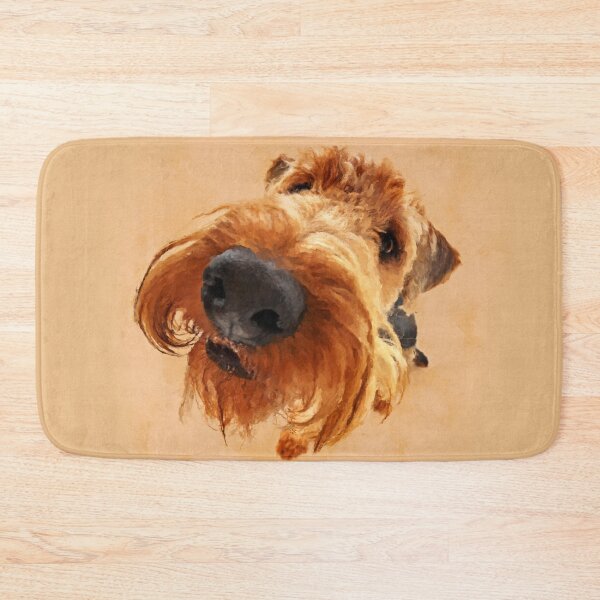 Item preview, Funny  Airedale Terrier  Digital Art designed and sold by k9printart.