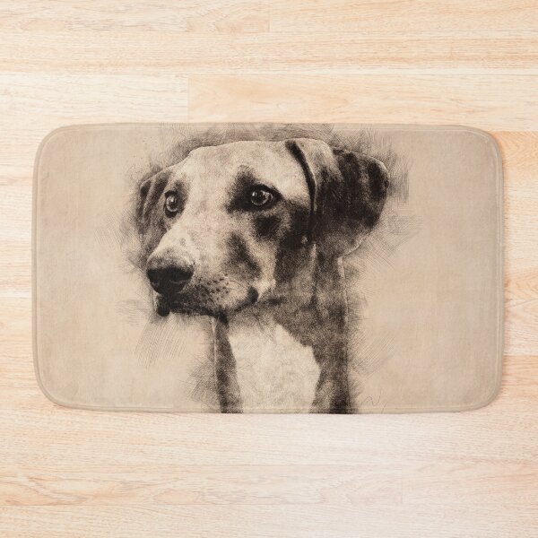 Item preview, Azawakh Sighthound Sketch designed and sold by k9printart.
