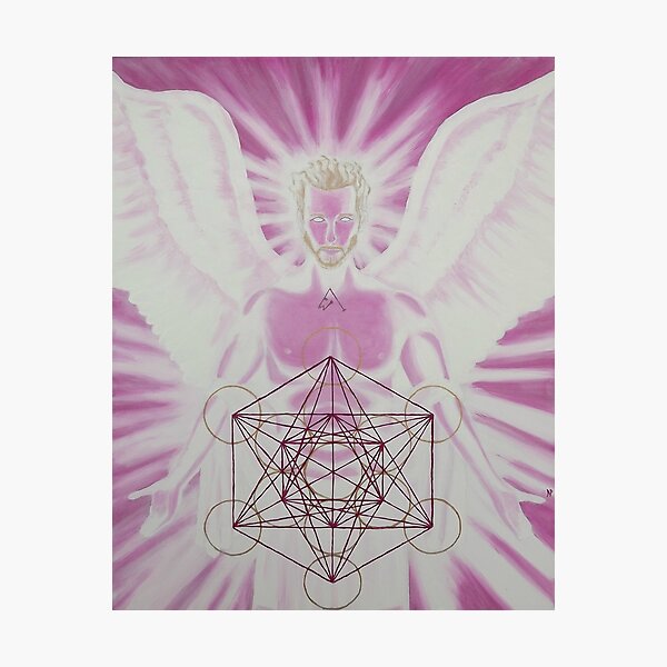 Archangel Metatron Photographic Print