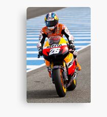 Dani Pedrosa in Jerez 2012 Canvas Print