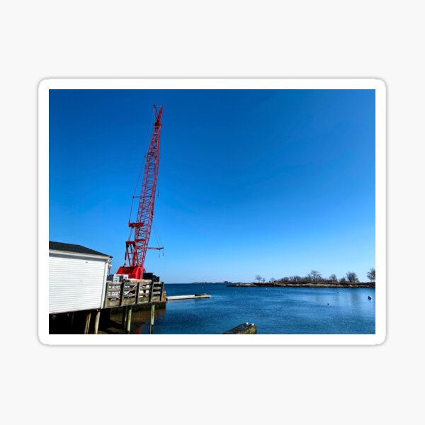 "Little Harbor Boat Yard" Sticker for Sale by Ruthie33 Redbubble