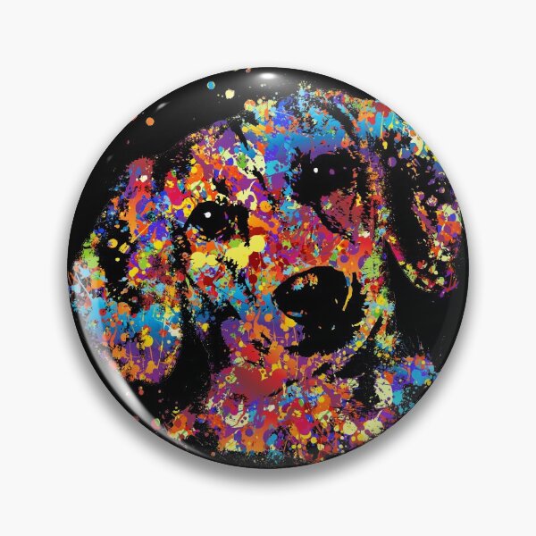 Item preview, Colorful Dachshund dog  - Doxie  designed and sold by k9printart.