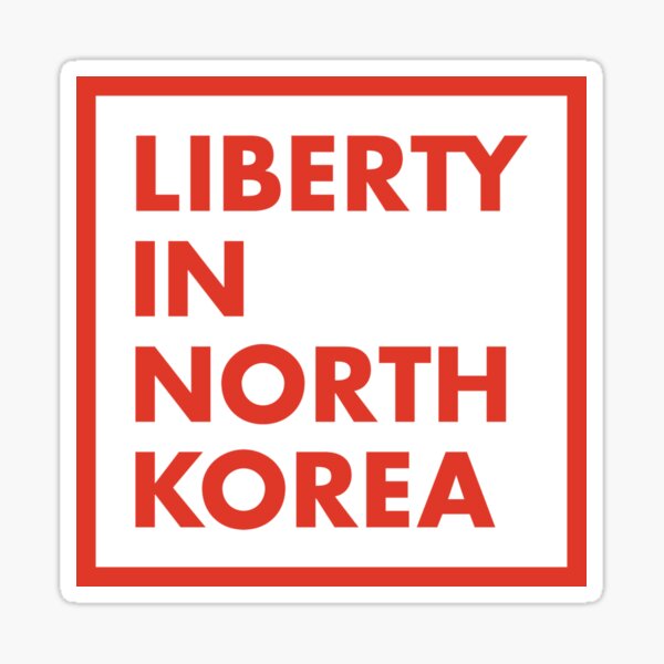 Freiheit in Nordkorea Sticker