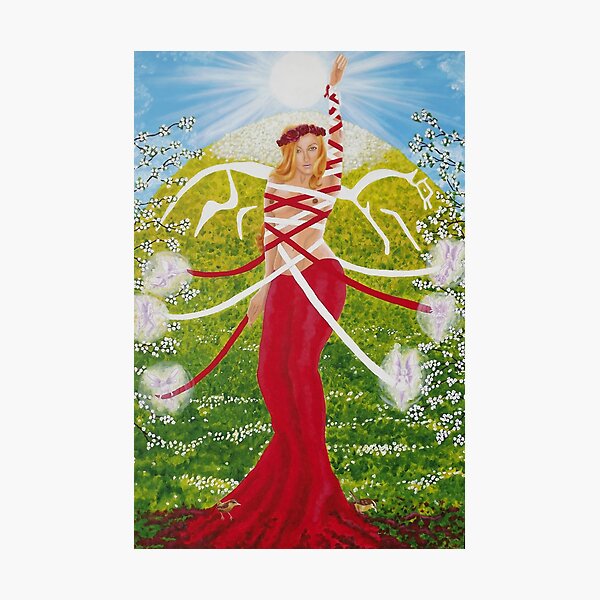 Beltane Rhiannon Photographic Print