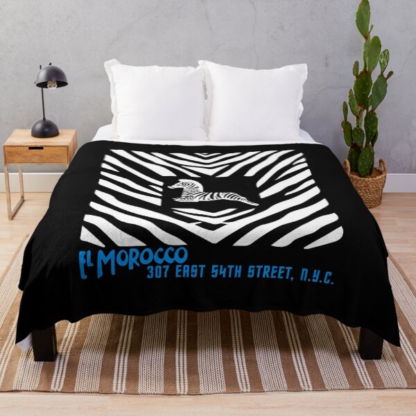 Item preview, 1930's Manhattan Nightclub El Morocco (white & blue) designed and sold by Fairytale of DC.