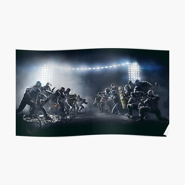 Rainbow Six Siege Cinematic Poster Poster