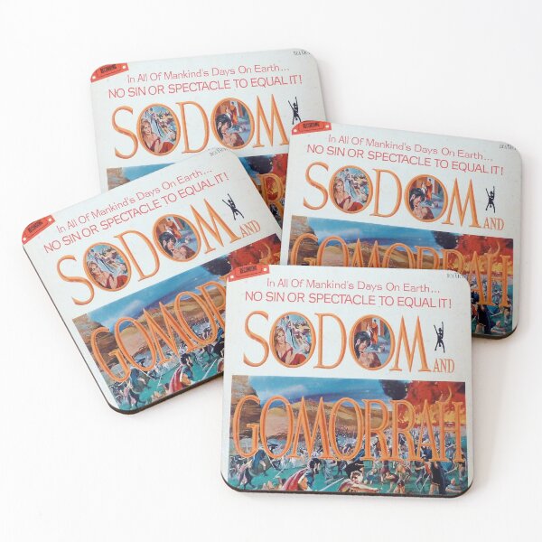 Item preview, SODOM & GOMORRAH soundtrack album cover Miklos Rozsa  designed and sold by Vintaged.