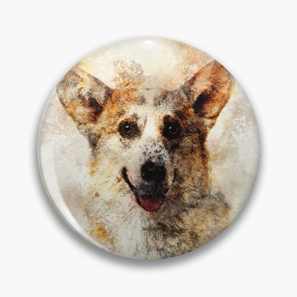 Artikelvorschau, Waliser corgi entworfen und verkauft von k9printart.