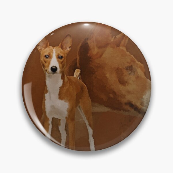 Item preview, Basenji designed and sold by k9printart.