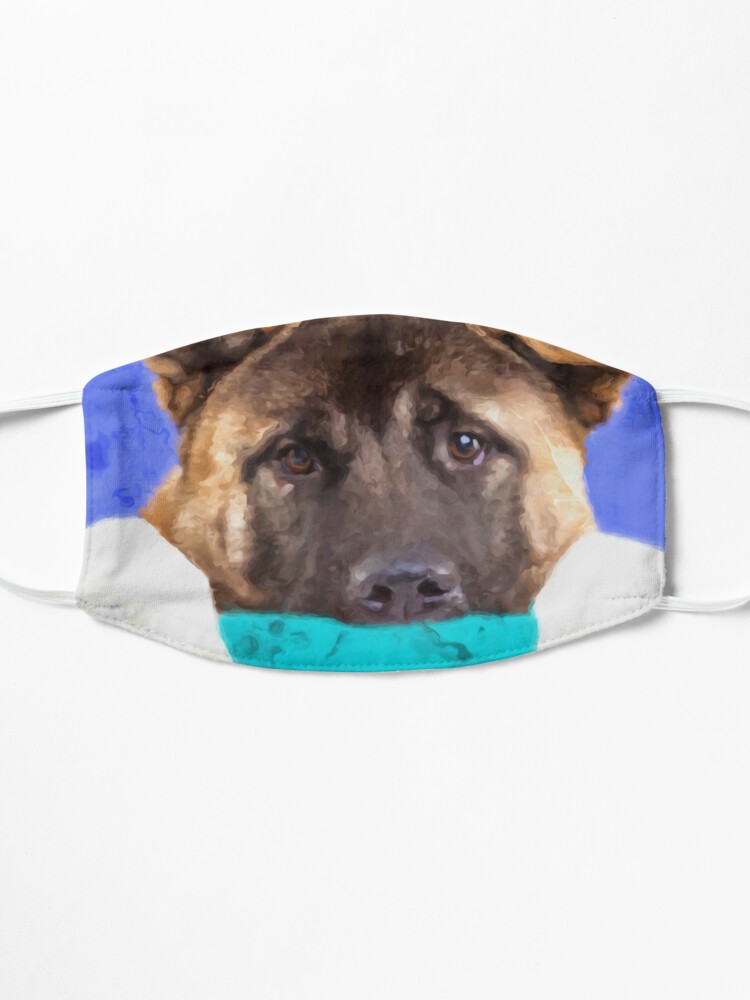 "American Akita Puppy" Mask by k9printart | Redbubble