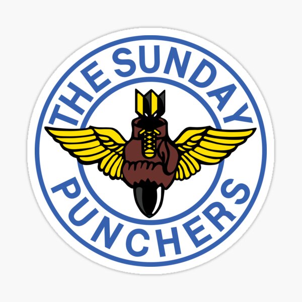 The World Famous Sunday Punchers! Sticker