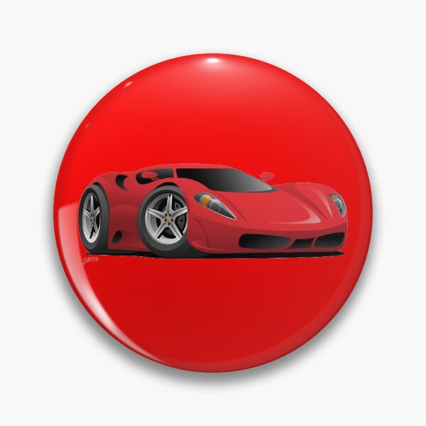 Item preview, Red Hot European Style Sports-Car Cartoon designed and sold by hobrath.