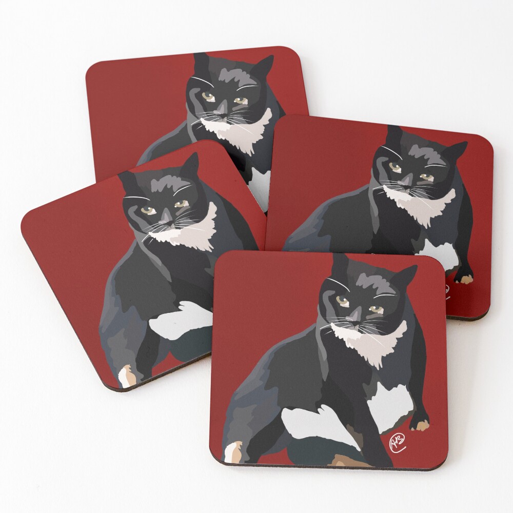 Item preview, Coasters (Set of 4) designed and sold by artisanreader.