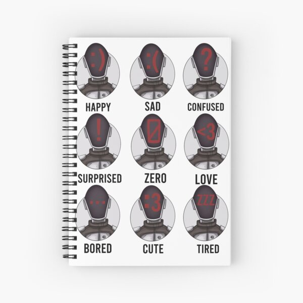 Item preview, Expresiones faciales de Borderlands Zer0 designed and sold by CaptainShivers.