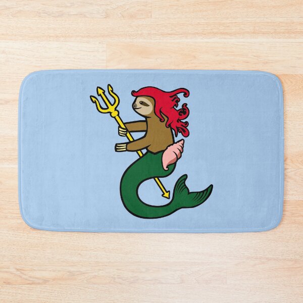 Item preview, Mersloth Princess (Mermaid Sloth) designed and sold by jezkemp.