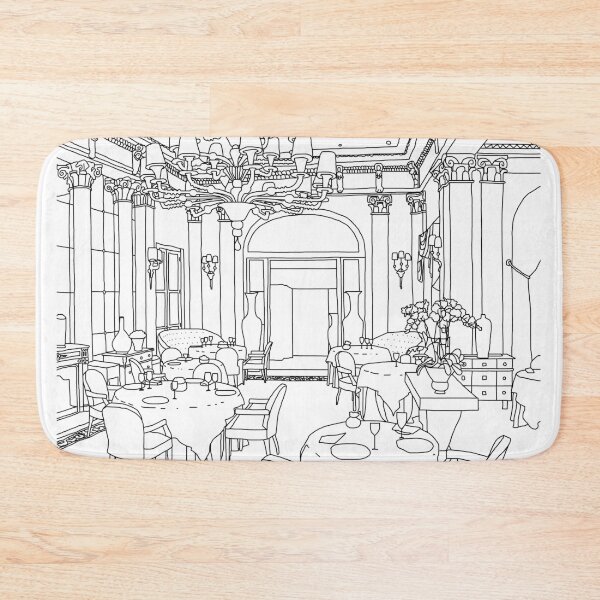 Item preview, Elegant Hand Drawn Period Dinning designed and sold by katecrashed.
