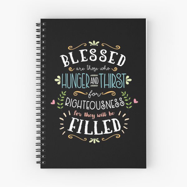 Item preview, Blessed are those who Hunger and Thirst for Righteousness designed and sold by Trusting4Peace.