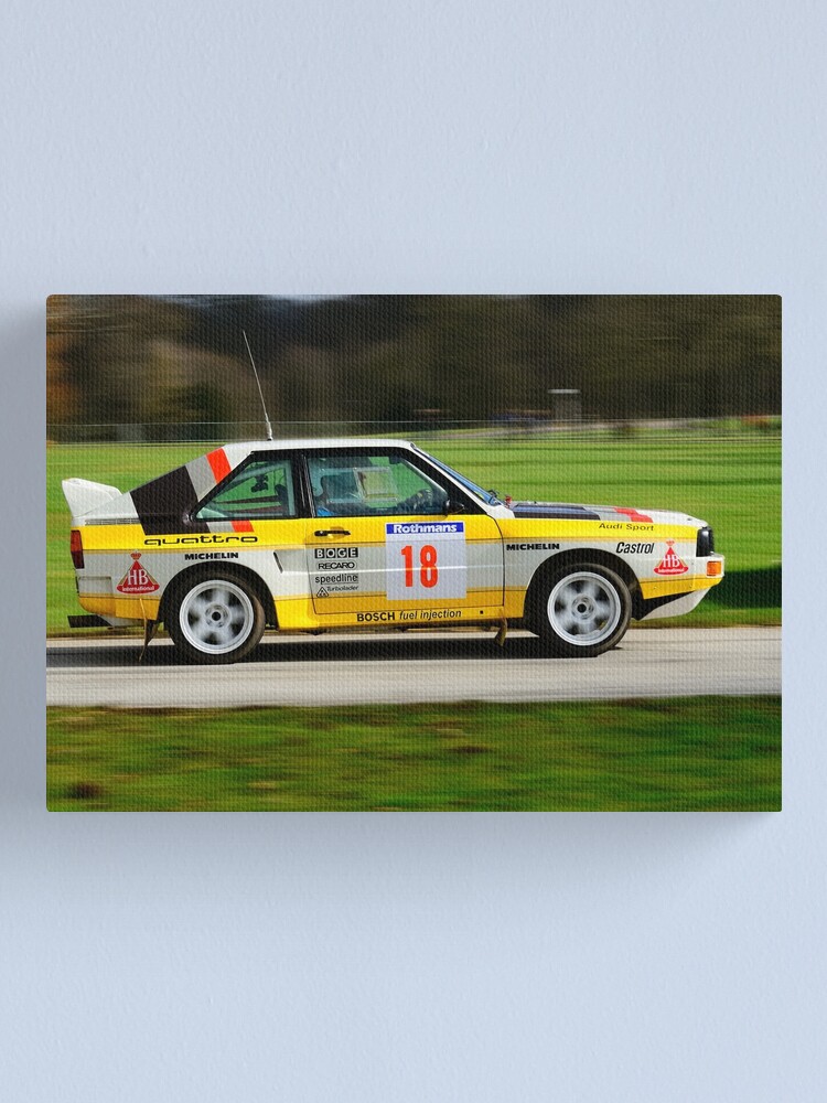 Group B Audi Quattro S1 Leinwanddruck