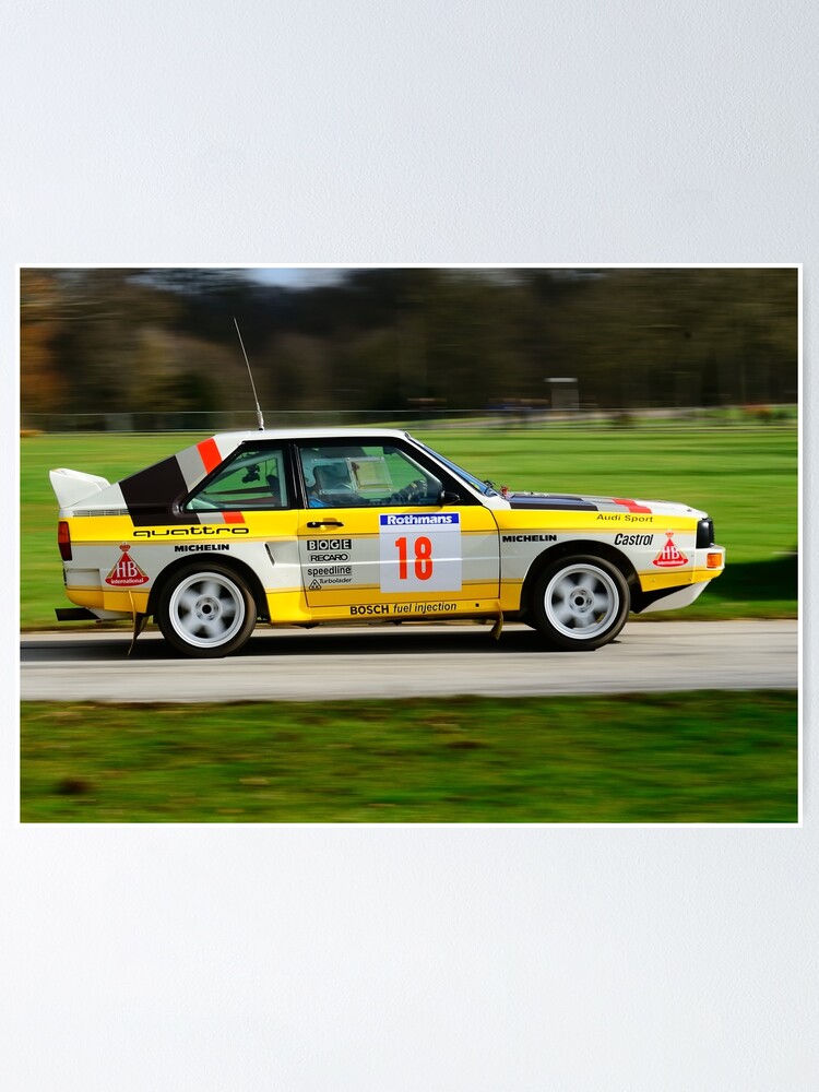 Audi Quattro Pikes Peak Rally Car Sport Giant Art New Poster Print Picture