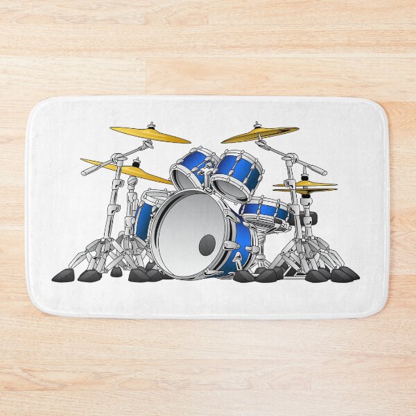Item preview, 5 Piece Drum Set Cartoon designed and sold by hobrath.